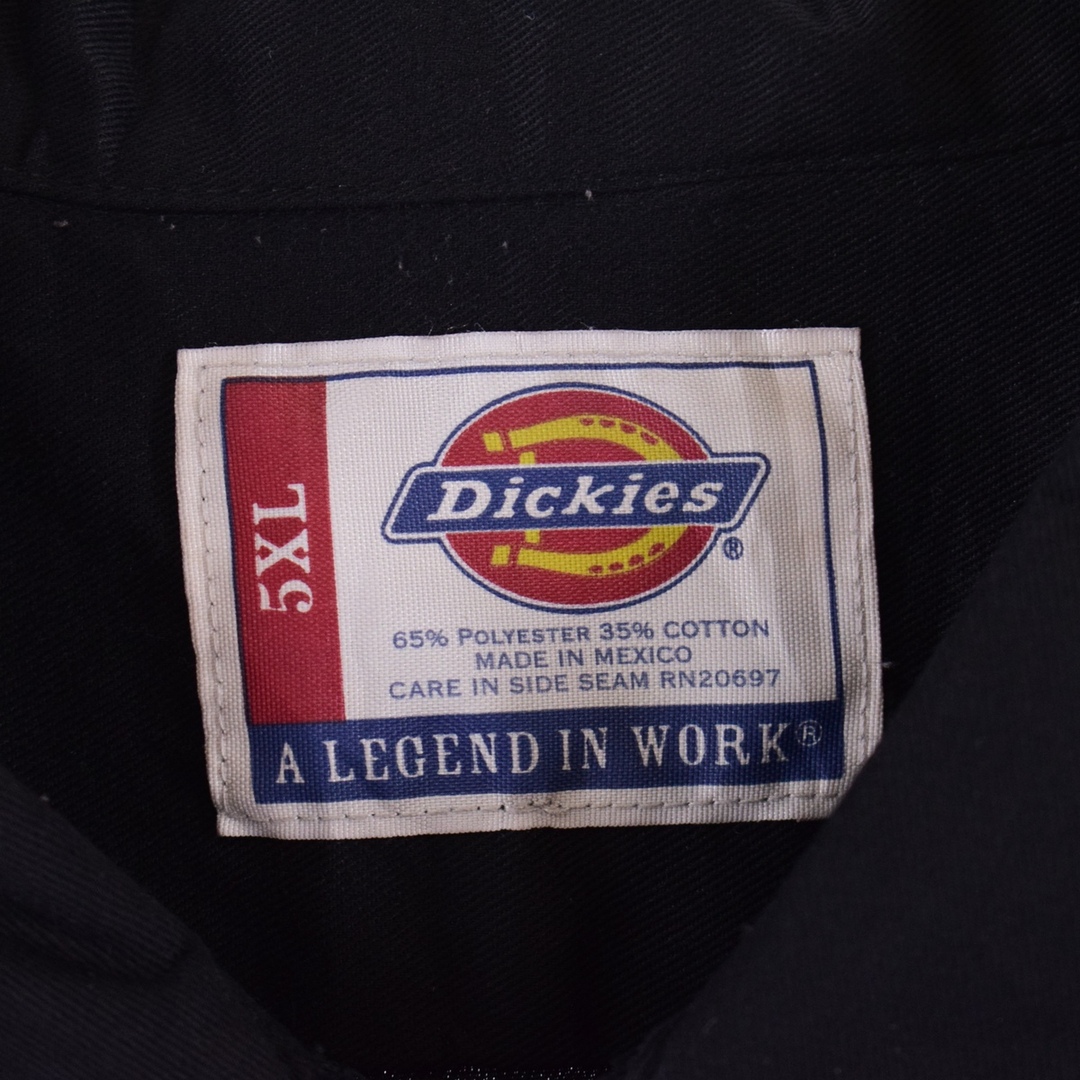 Dickies(ディッキーズ)の古着 ビッグサイズ ディッキーズ Dickies A LEGEND IN WORK 半袖 ワークシャツ フリーサイズ /eaa338042 メンズのトップス(シャツ)の商品写真