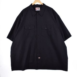 ディッキーズ(Dickies)の古着 ビッグサイズ ディッキーズ Dickies A LEGEND IN WORK 半袖 ワークシャツ フリーサイズ /eaa338042(シャツ)