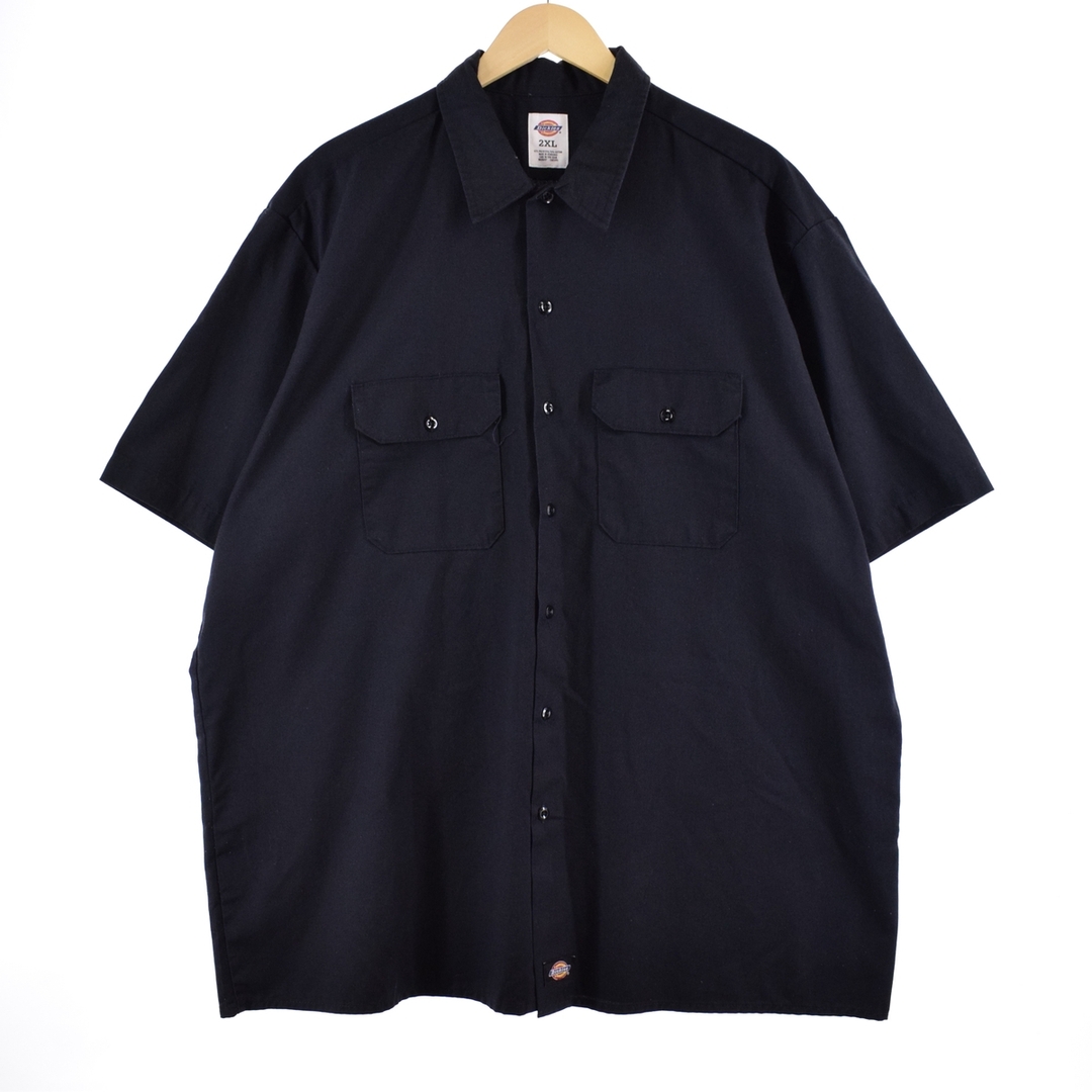 ビッグサイズ ディッキーズ Dickies 半袖 ワークシャツ メンズXXXL /eaa338043