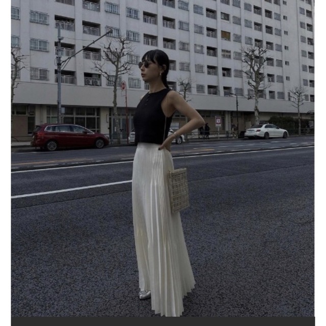 お得低価 Ameri VINTAGE - AMERI SPUN ORGANDY PLEATS SKIRTの通販 by