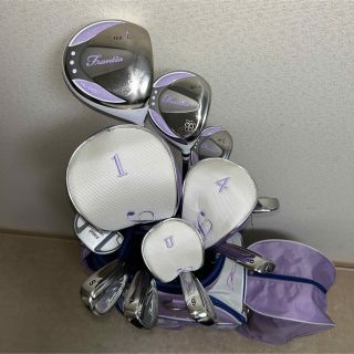 超豪華❗Frantia 初心者 レディース ゴルフ クラブセットの通販 by