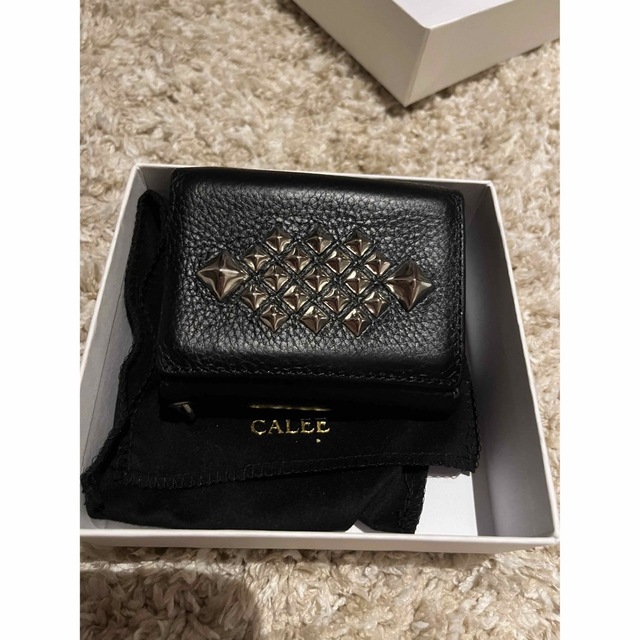 CALEE(キャリー)のCALEE Studs leather multi wallet レディースのファッション小物(財布)の商品写真