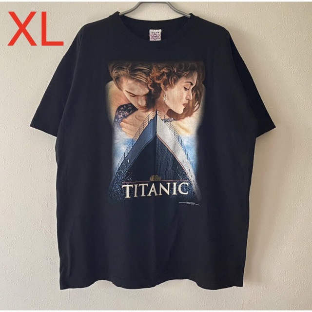 XL Titanic Promo Tee タイタニック 黒 Tシャツ ムービーT