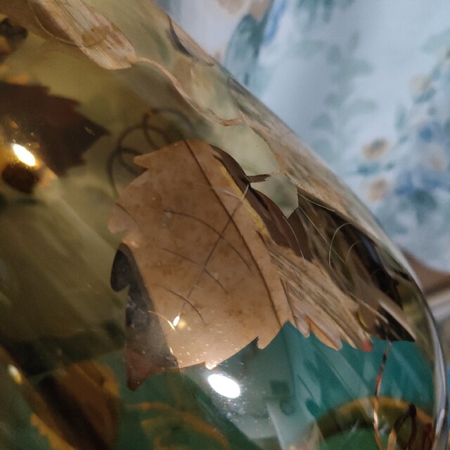 ボヘミアングラス　チェコスロバキア　花瓶 インテリア/住まい/日用品のインテリア小物(花瓶)の商品写真