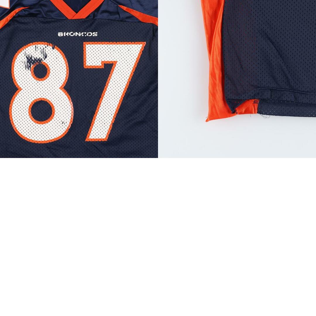 古着 チャンピオン Champion NFL DENVER BRONCOS デンバーブロンコス ゲームシャツ フットボールシャツ メンズXL  /eaa338255