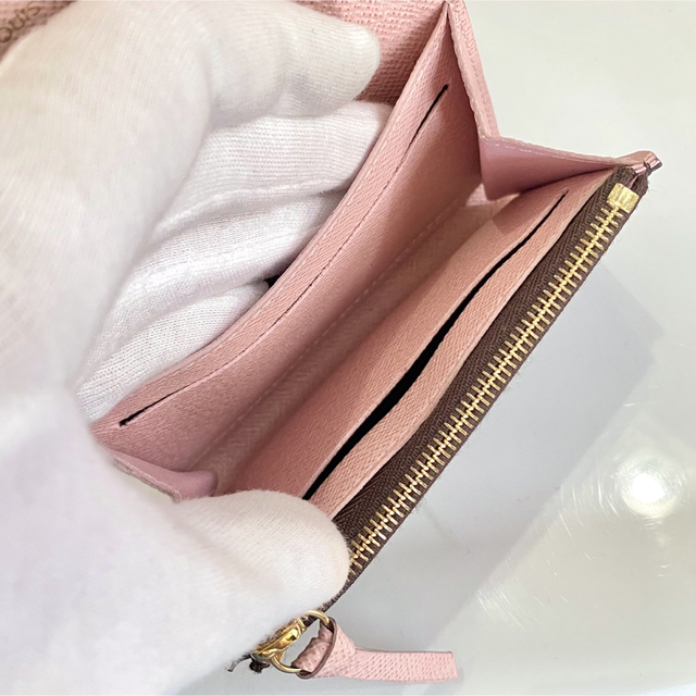 LOUIS VUITTON - 【LouisVuitton】ポルトモネ ロザリ 名刺入れ コイン