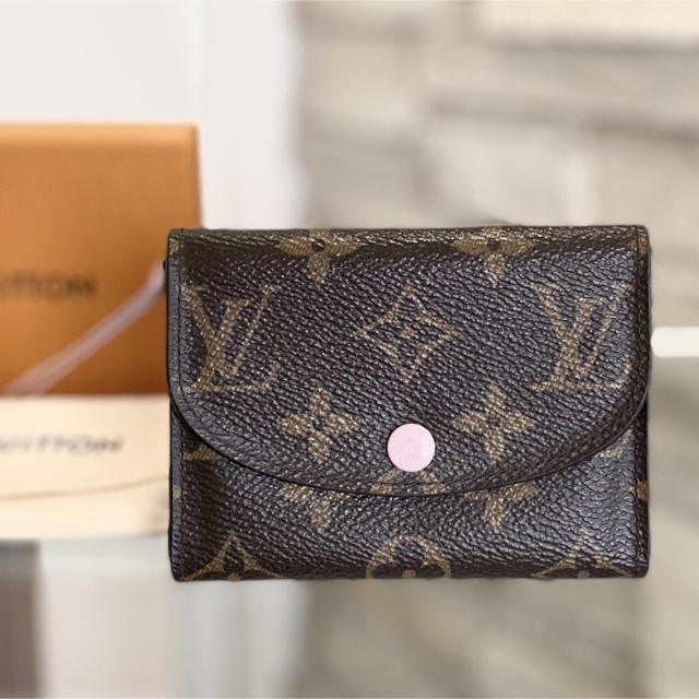 LOUIS VUITTON - 【LouisVuitton】ポルトモネ ロザリ 名刺入れ コイン