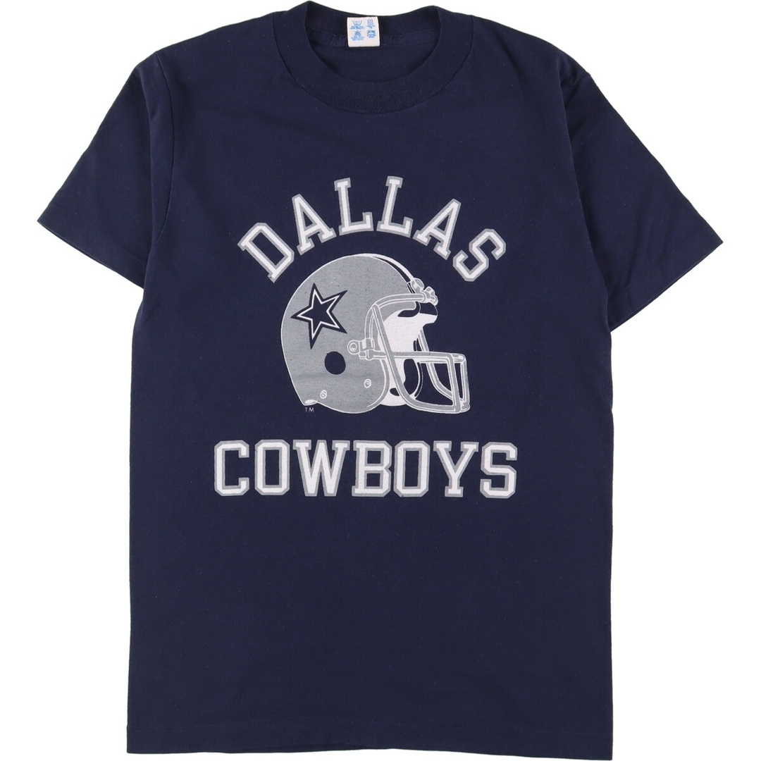 80年代 チャンピオン Champion トリコタグ NFL DALLAS COWBOYS ダラスカウボーイズ スポーツプリントTシャツ USA製 メンズS ヴィンテージ /eaa337110