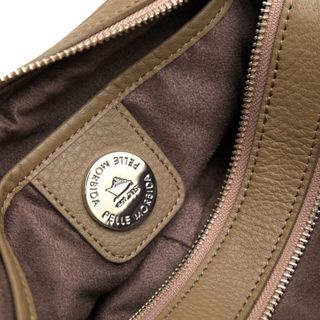 ペッレモルビダ／PELLE MORBIDA バッグ セカンドバッグ クラッチバッグ 鞄 メンズ 男性 男性用レザー 革 本革 ブラウン 茶  PMO-MB028 Maiden Voyage メイデン ボヤージュ シボ革 シュリンクレザー