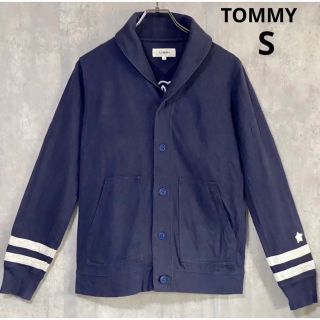 トミー(TOMMY)のトミー TOMMY  紺　ブルゾン　カーディガン　綿(カーディガン)