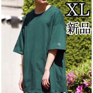 チャンピオン(Champion)の新品 未使用 グリーン 緑 XL champion チャンピオン tシャツ(Tシャツ/カットソー(半袖/袖なし))