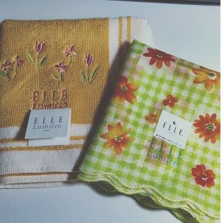 エル(ELLE)の「537」ELLEハンカチタオルセット(タオル/バス用品)