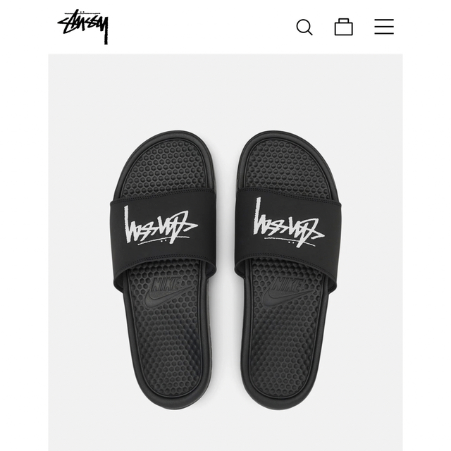 NIKE stussy べナッシサンダル