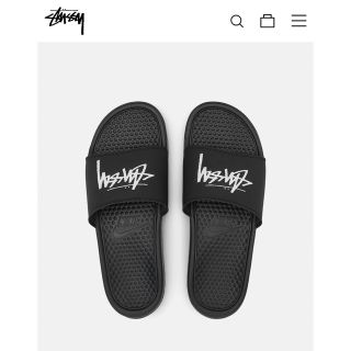 ステューシー(STUSSY)のNIKE stussy べナッシ(サンダル)