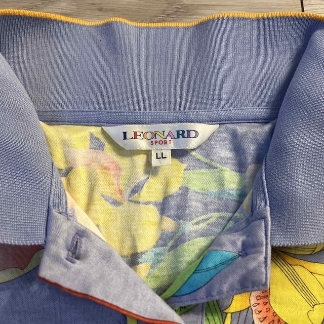 LEONARD(レオナール)のレオナールポロシャツ レディースのトップス(カットソー(半袖/袖なし))の商品写真