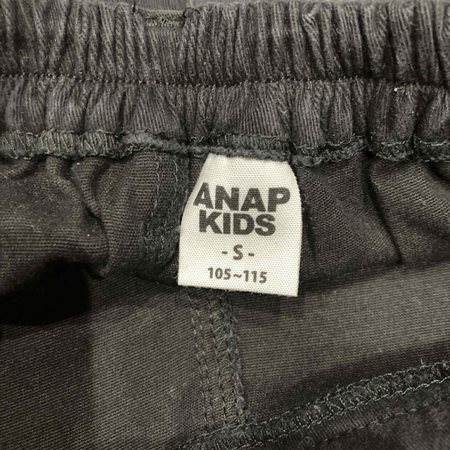 ANAP Kids(アナップキッズ)のANAP kids パンツ　短パン　スカート風　ブラック　 キッズ/ベビー/マタニティのキッズ服女の子用(90cm~)(パンツ/スパッツ)の商品写真