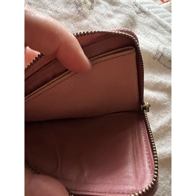 HYSTERIC GLAMOUR(ヒステリックグラマー)のhysteric glamor ミニマムサイズ　ウォレット　ピンク レディースのファッション小物(財布)の商品写真