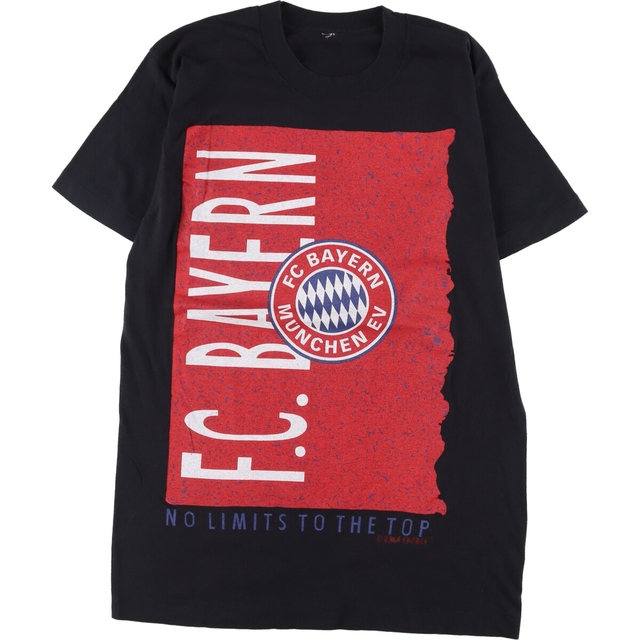 90年代 FC BAYERN MUNCHEN EV バイエルンミュンヘン スポーツプリントTシャツ メンズM ヴィンテージ /eaa337573