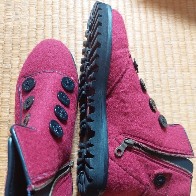リーガル赤ブーツ - ブーツ
