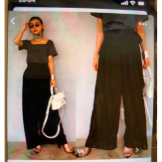 アメリヴィンテージ(Ameri VINTAGE)のちょこぱん様☆Ameri☆TRANSPARENT CHECK PANTS(カジュアルパンツ)