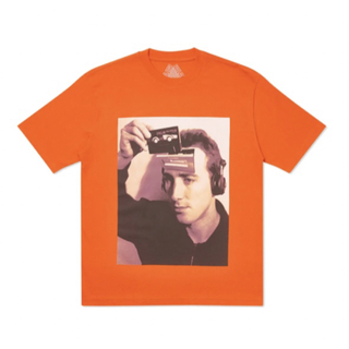 パレス(PALACE)の【XL】 PALACE DECKHEAD Tシャツ レッド オレンジ(Tシャツ/カットソー(半袖/袖なし))