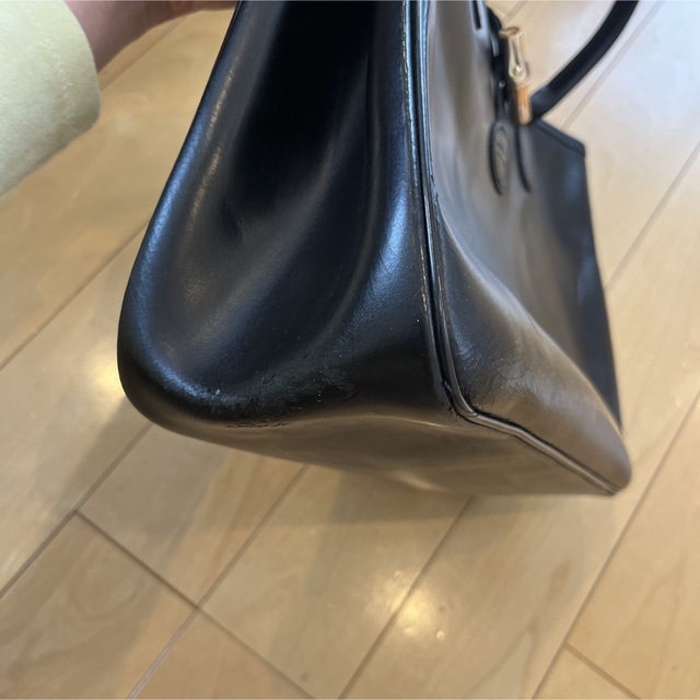 LONGCHAMP(ロンシャン)のLONGCHAMP ロンシャン ロゾ バッグ ブラック A4◎ レディースのバッグ(ハンドバッグ)の商品写真