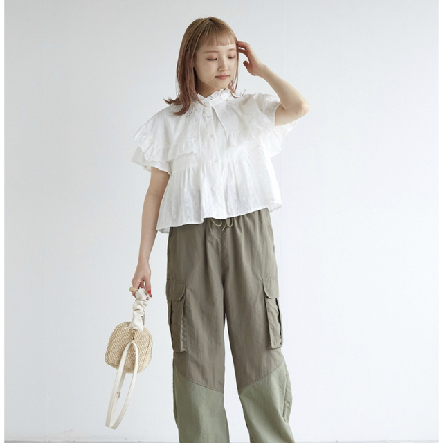 w closet(ダブルクローゼット)のwcloset ブラウス レディースのトップス(シャツ/ブラウス(半袖/袖なし))の商品写真