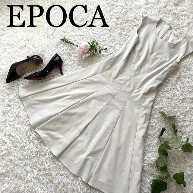 EPOCA(エポカ)のカッチャン様専用    美品♪EPOCA　エポカ/ノースリーブワンピース レディースのワンピース(ひざ丈ワンピース)の商品写真