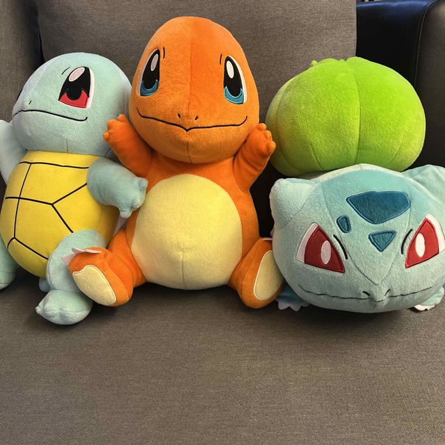 ポケモンぬいぐるみ初代御三家　3点セット