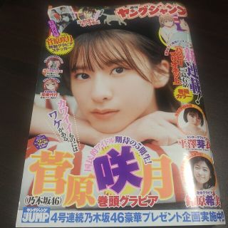 ノギザカフォーティーシックス(乃木坂46)の乃木坂46 菅原咲月   週刊ヤングジャンプ   25号  付録応募券無(青年漫画)