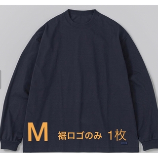 ワンエルディーケーセレクト(1LDK SELECT)のENNOY 2Pack L/S T-Shirts NAVY 裾ロゴ1枚のみ(Tシャツ/カットソー(七分/長袖))