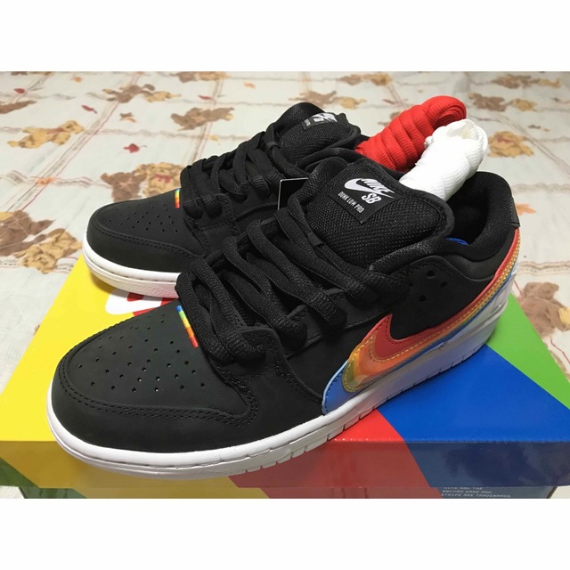 スニーカーNIKE SB DUNK LOW PRO QS POLAROID 26cm