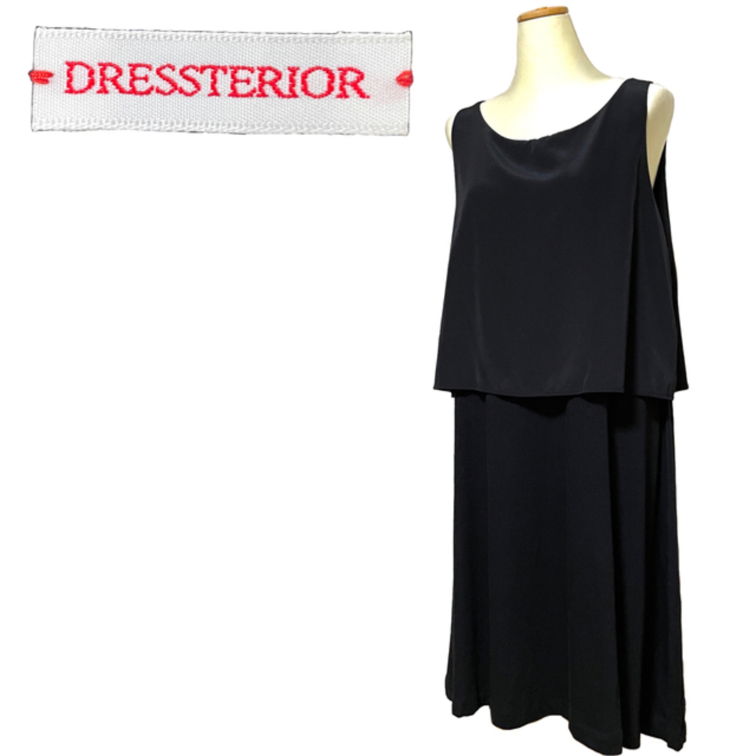 玄関先迄納品 美品 ドレステリア DRESSTERIOR ノースリーブブラウス ベージュ