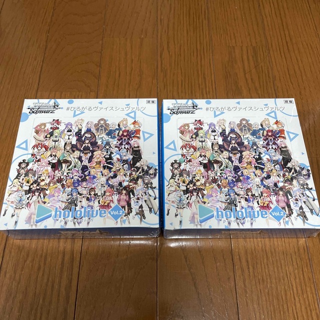 ヴァイスシュヴァルツ ホロライブ Vol.2 2BOX シュリンク付き - Box