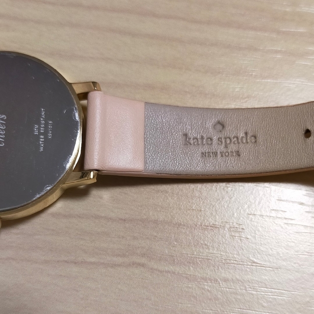 kate spade new york(ケイトスペードニューヨーク)のケイトスペード メトロ 34mm シャンパン レディース 腕時計 レディースのファッション小物(腕時計)の商品写真