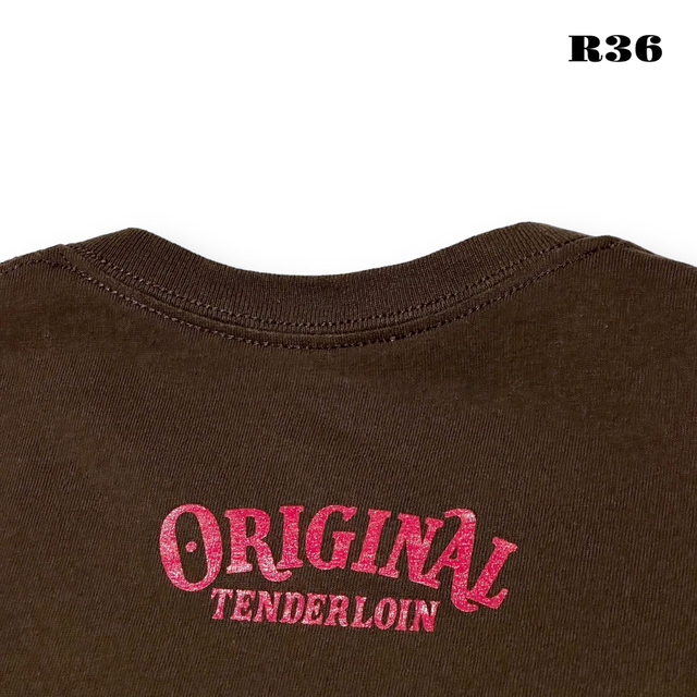 TENDERLOIN - 本店限定！ TENDERLOIN TEE 半袖 Tシャツ ブラウン 茶 赤 ...