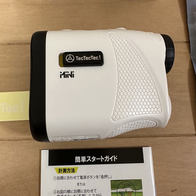 Tectectec mini テックテックテックミニ　ゴルフ用レーザー距離計 チケットのスポーツ(ゴルフ)の商品写真