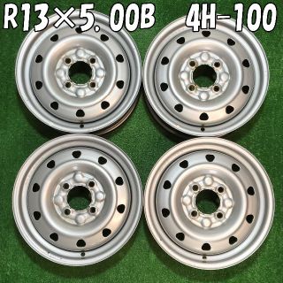 TOPY スチールホイール　R13×5.00B　4H-100 +40　4本(ホイール)