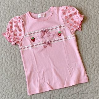 シャーリーテンプル(Shirley Temple)のシャーリーテンプル🎀カットソー🍓120(Tシャツ/カットソー)