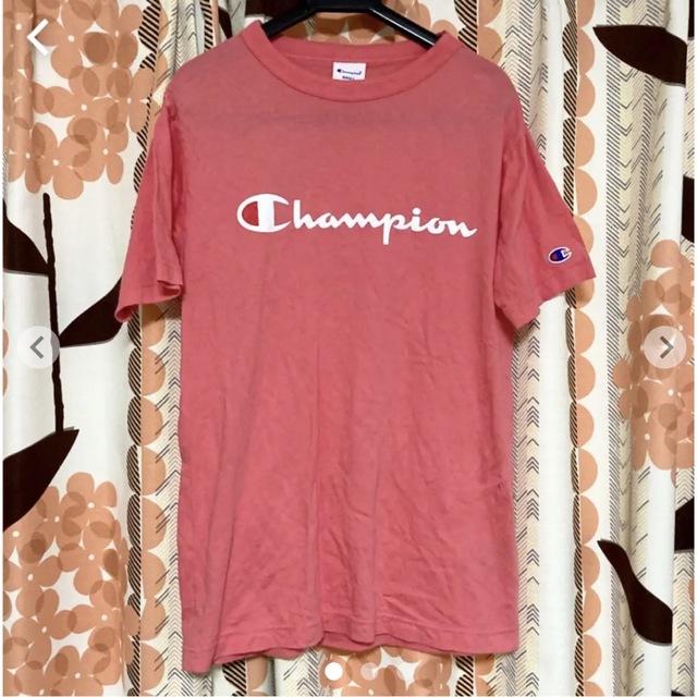 Champion(チャンピオン)のチャンピオン Tシャツ　半袖　メンズ　レディース　ピンク　赤　トップス　夏　S メンズのトップス(Tシャツ/カットソー(半袖/袖なし))の商品写真