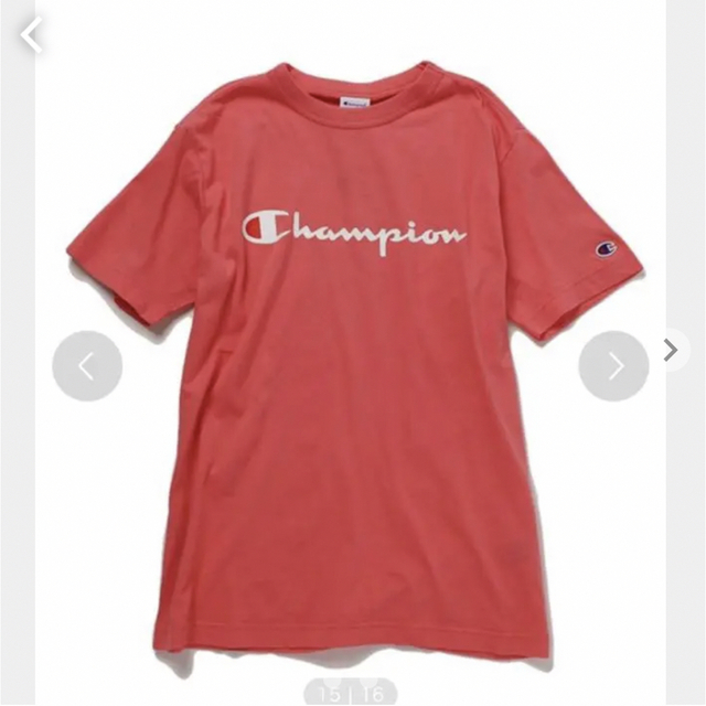 Champion(チャンピオン)のチャンピオン Tシャツ　半袖　メンズ　レディース　ピンク　赤　トップス　夏　S メンズのトップス(Tシャツ/カットソー(半袖/袖なし))の商品写真