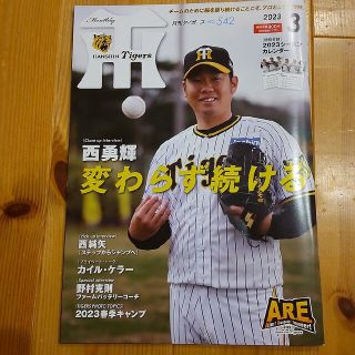 ハンシンタイガース(阪神タイガース)の月刊 タイガース 2023年 03月号(趣味/スポーツ)