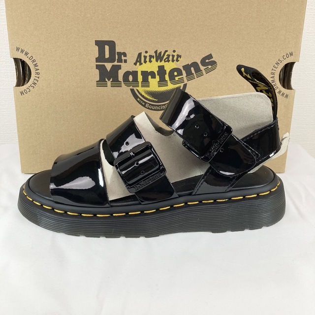 Dr.Martens(ドクターマーチン)の即購入OK！即日発送！！23cm UK4 ドクターマーチン　グリフォン　パテント レディースの靴/シューズ(サンダル)の商品写真