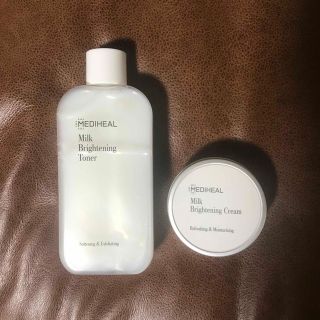 メディヒール(MEDIHEAL)のMEDIHEAL ♡ Milk Brightning Toner / Cream(化粧水/ローション)