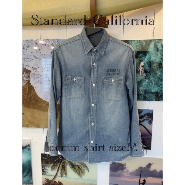 STANDARD CALIFORNIA - スタンダードカリフォルニア Denim Work shirt