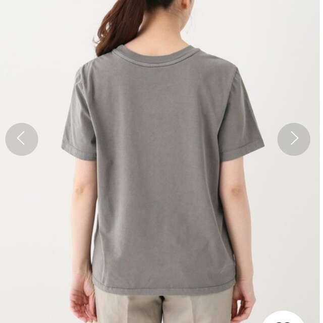 Plage(プラージュ)のプラージュ アディクト Tシャツ   グレー レディースのトップス(Tシャツ(半袖/袖なし))の商品写真