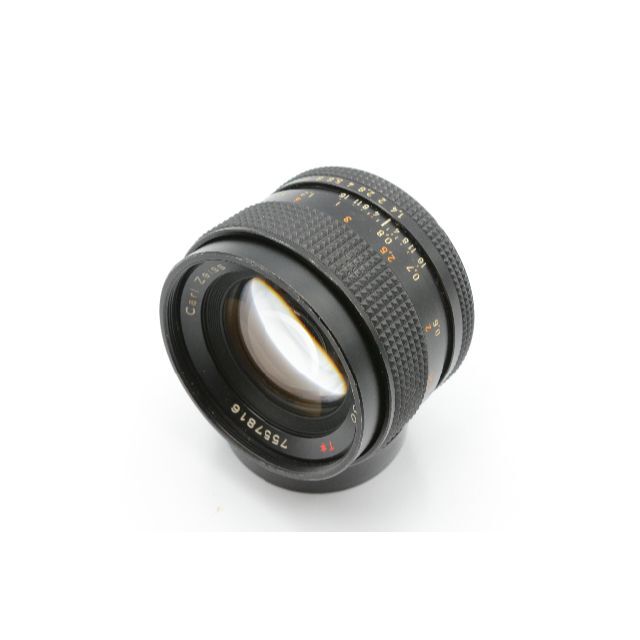 コンタックス Carl Zeiss Planar 50mm f1.4 MMJ スマホ/家電/カメラのカメラ(レンズ(単焦点))の商品写真