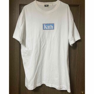 キス(KITH)のKITH Tシャツ BOXロゴ Mosaic Tee 20SS 白　M(Tシャツ/カットソー(半袖/袖なし))