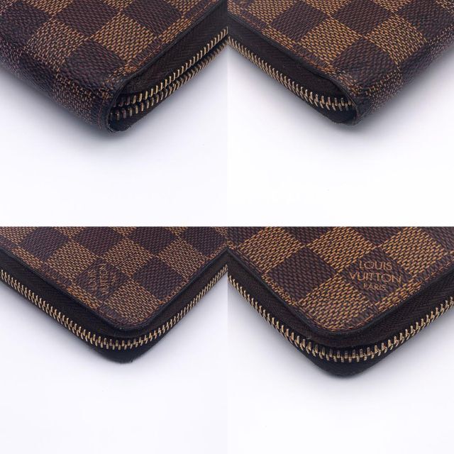 LOUIS VUITTON(ルイヴィトン)の✨極美品✨ ルイヴィトン ダミエ エベヌ ジッピーウォレット 8カード レディースのファッション小物(財布)の商品写真