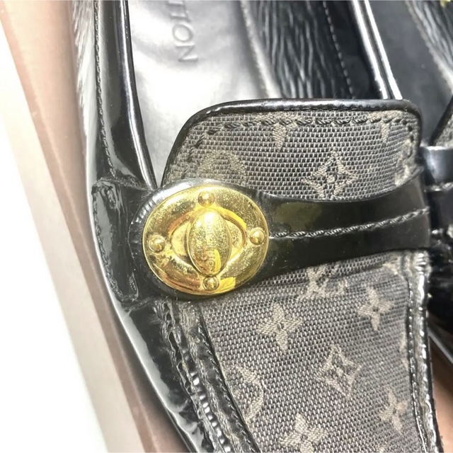 極希少　LOUIS VUITTON  ドライビングシューズ　モノグラム　23.5